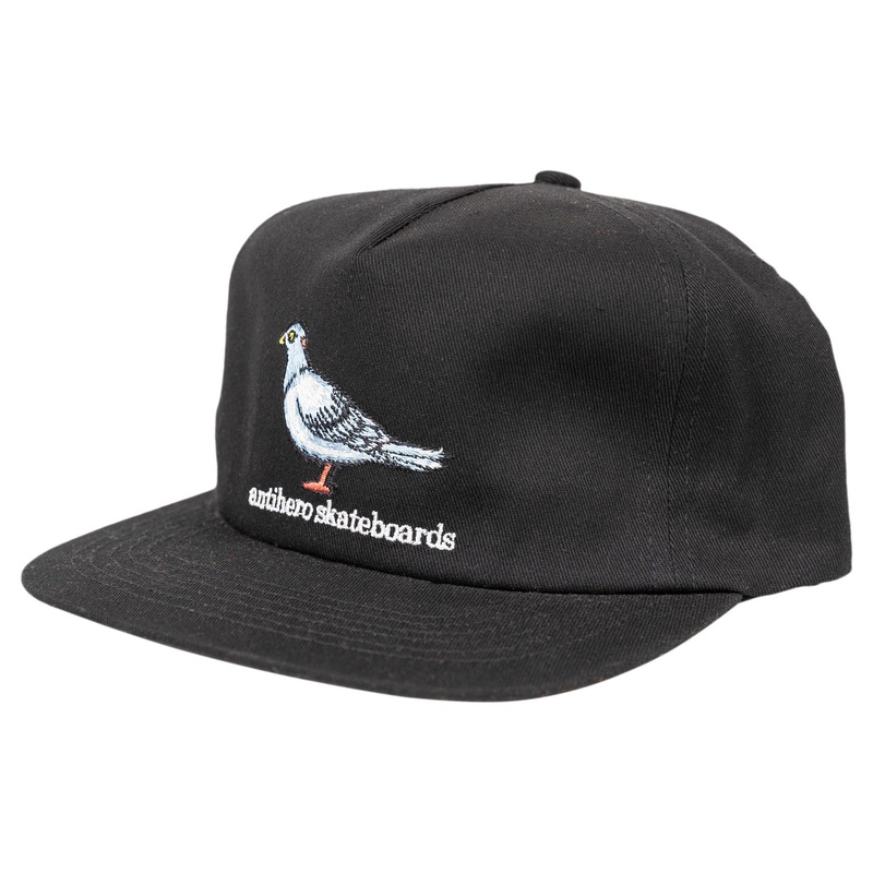 ANTIHERO LIL PIGEON SNAPBACK BLACK