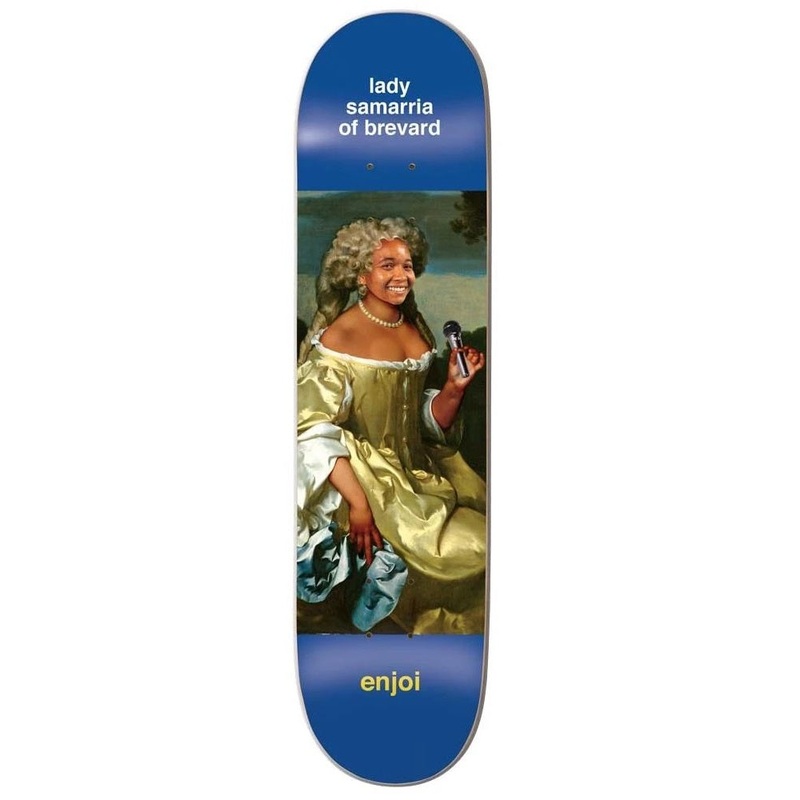 Enjoi Samarria Renaissance Impact Light Skateboard Deck – 8.0