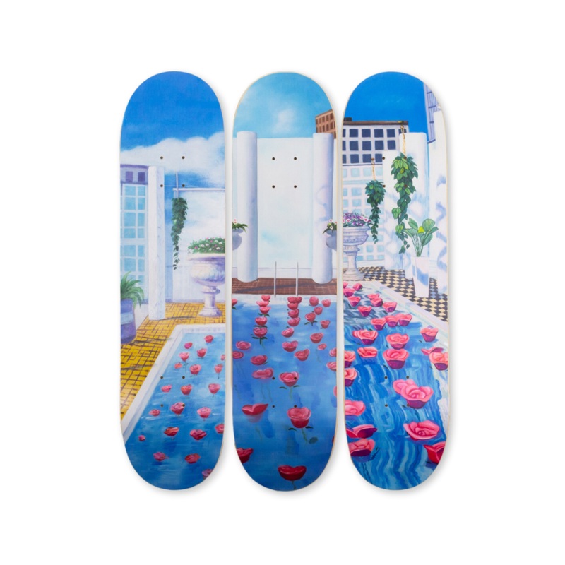 Home Sweet Home: Rose Pool Skateboard