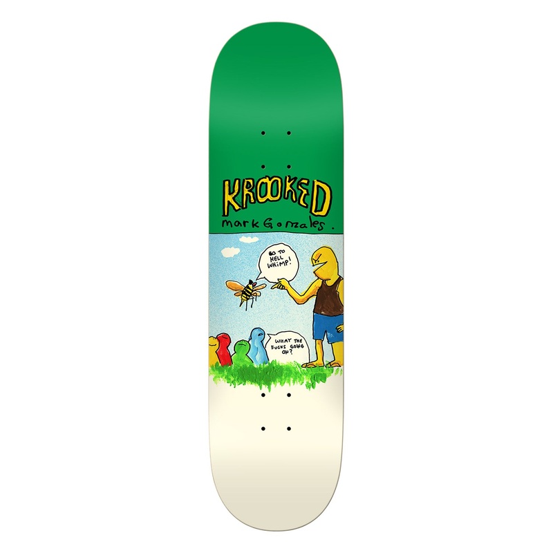 Krooked Mark Gonzales Whimp Deck 8.75″