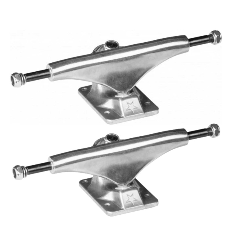 MINI LOGO TRUCKS RAW POLISHED 8″
