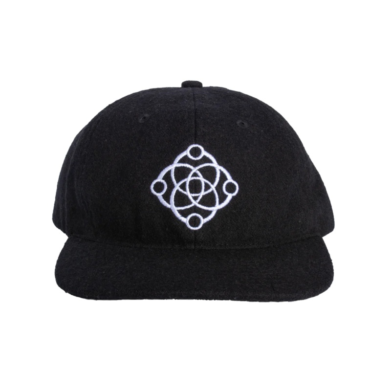 Satori –  Embroidered Link Hat Black
