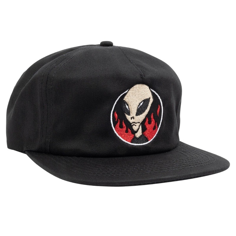 THRASHER X AWS BELIEVE SNAPBACK BLACK