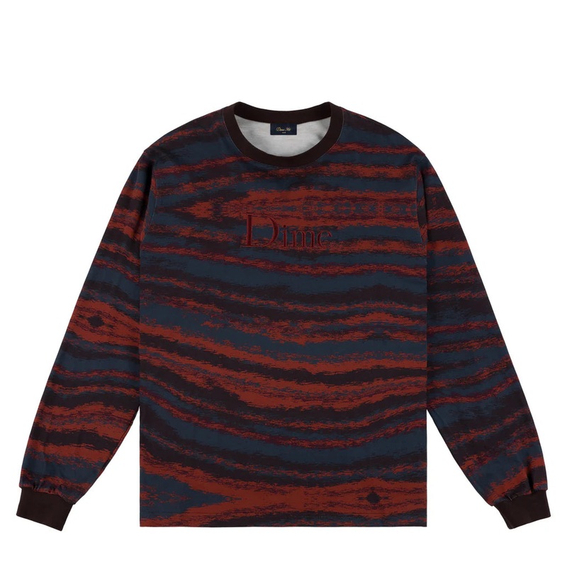 Dime Brushstroke Ls Shirt M