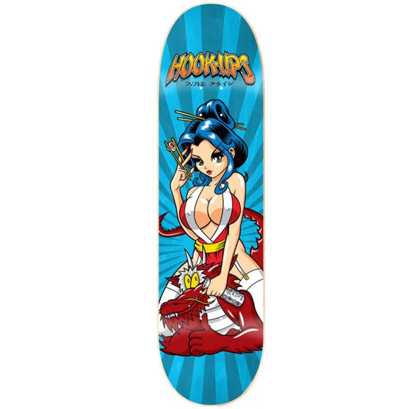 Hook-Ups Geisha 3 Skateboard Deck – 8.5
