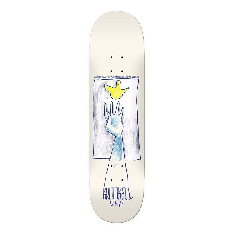 Krooked Una Farrar Golden Deck 8.28″