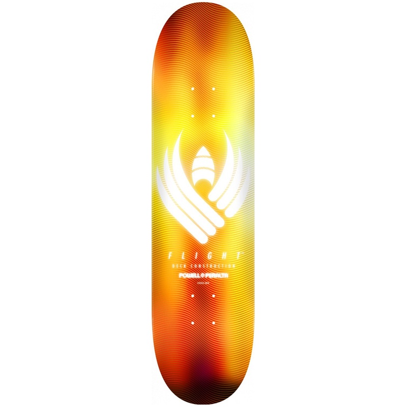 POWELL FLIGHT TECHNOLOGY GLOW GOLD DECK (8.5″) SHAPE 249