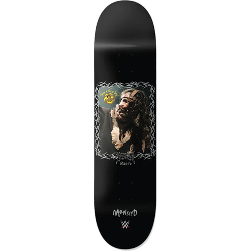 PRIMITIVE WWE RIBEIRO MANKIND DECK BLACK 8.5″