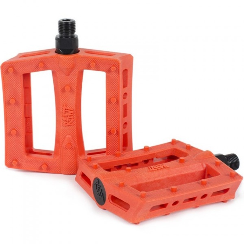Rant BMX Shred Pedals – Orange