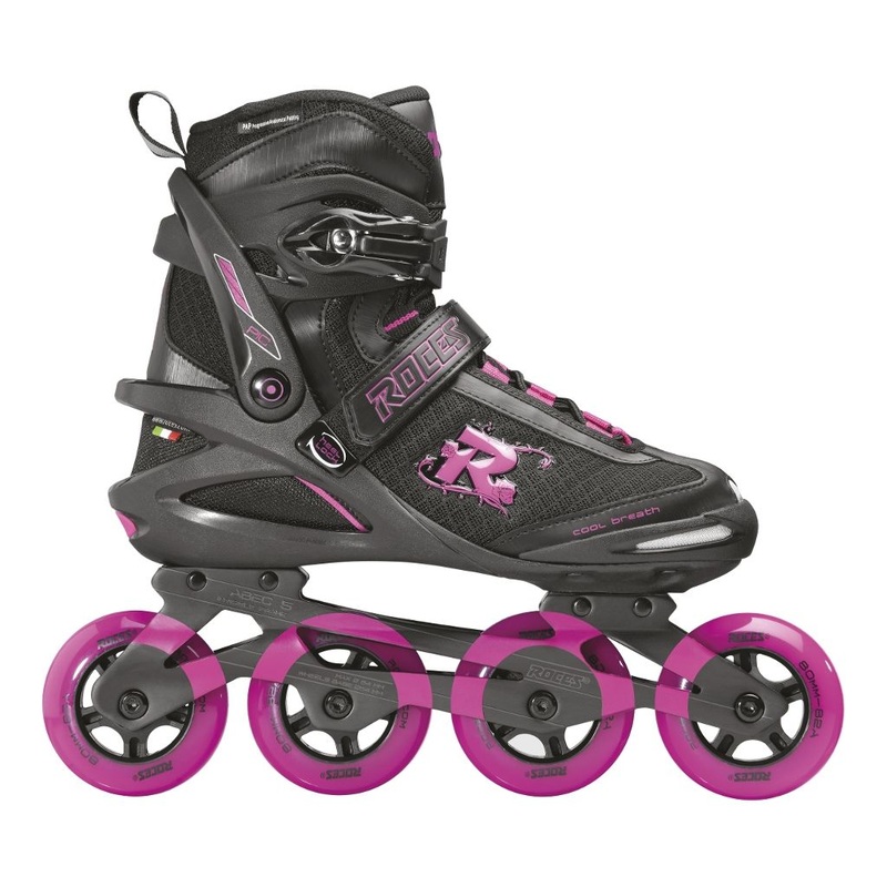 Roces Pic W Tif Inline Skates Complete – Black/Fuchsia 6