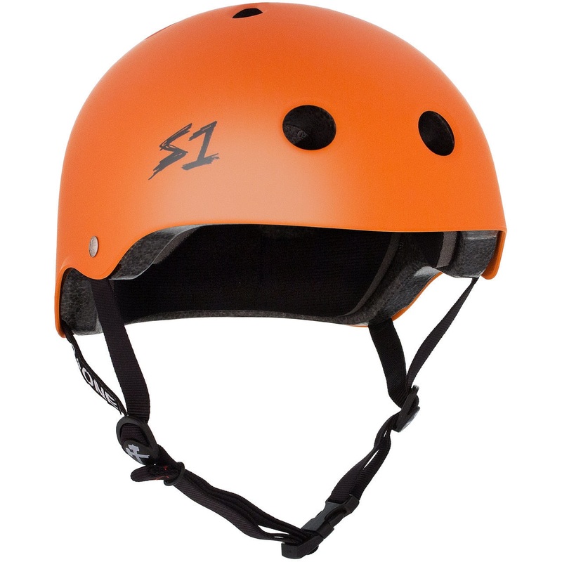 S1 Lifer Helmet – Orange Matte X-Small (20.5″) Orange