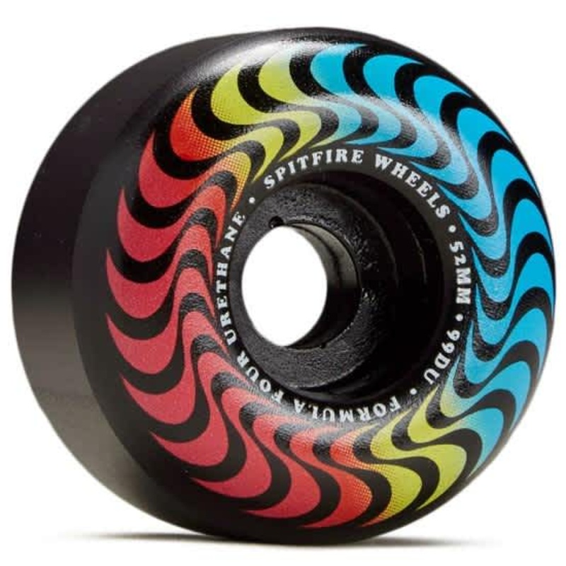 SPITFIRE WHEELS – TEAM TRIPPY SWIRL FORMULA 4 RADIAL 99A (54MM) 54MM
