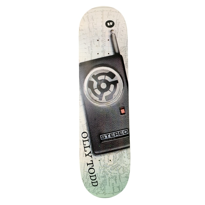 Stereo Olly Todd Agent Walkie Talkie 7.75″  Classic Skateboard Deck