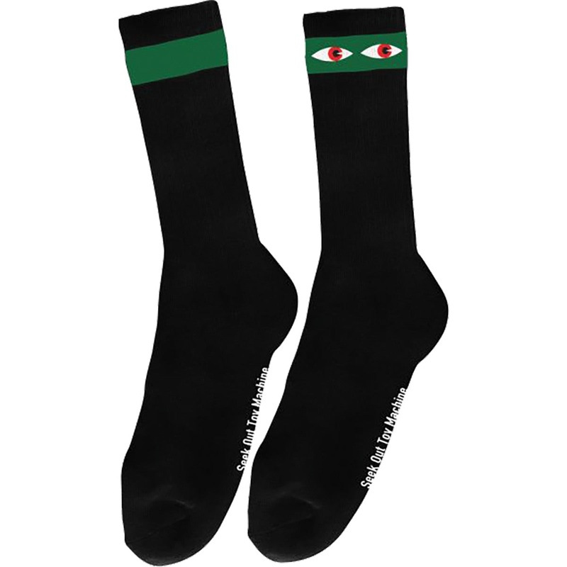Toy Machine Seek Black Socks