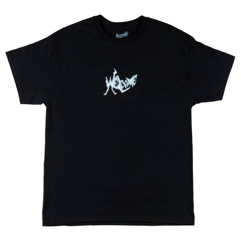 WELCOME STATIC TEE BLACK MEDIUM