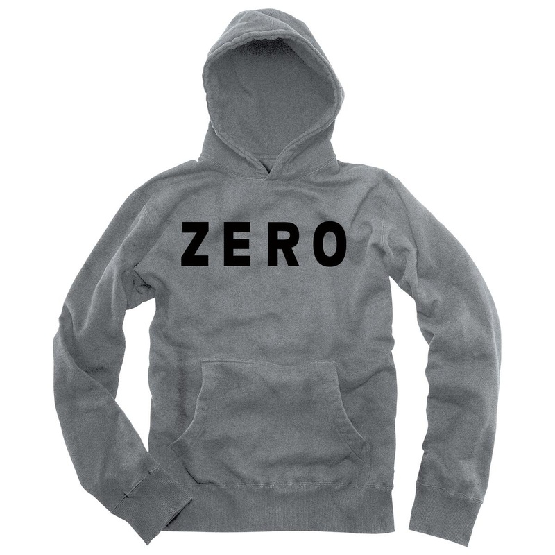 ZERO ARMY PULLOVER – HEATHER GREY/BLACK Medium