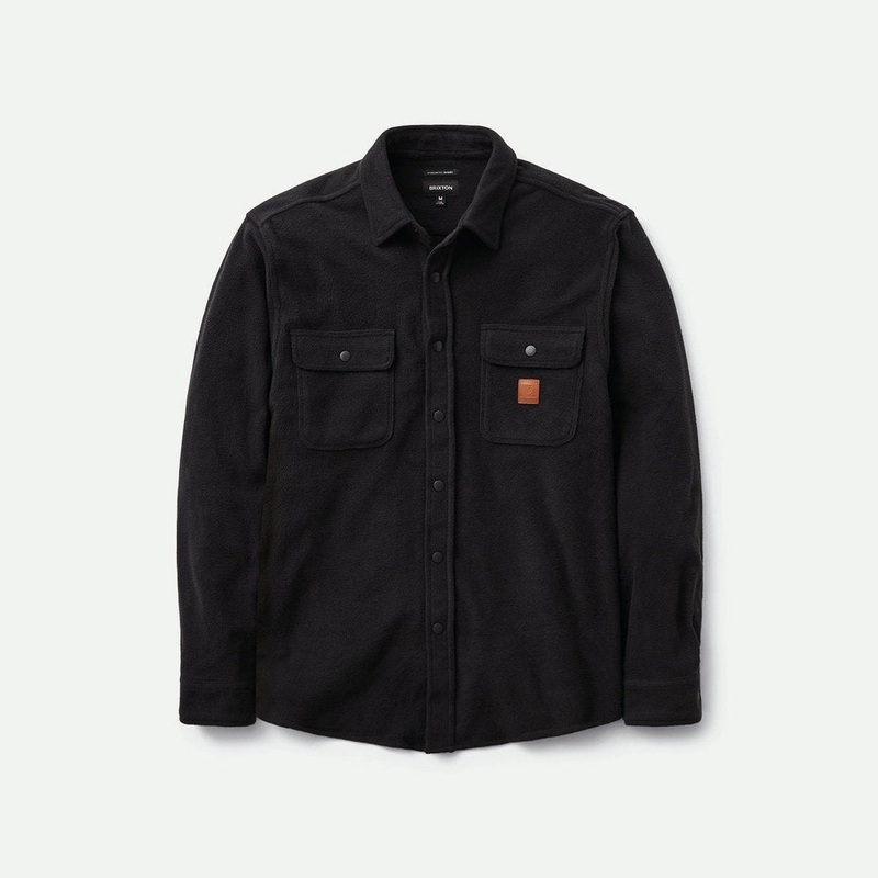 BRIXTON ARCTIC STRETCH FLEECE BLACK MEDIUM