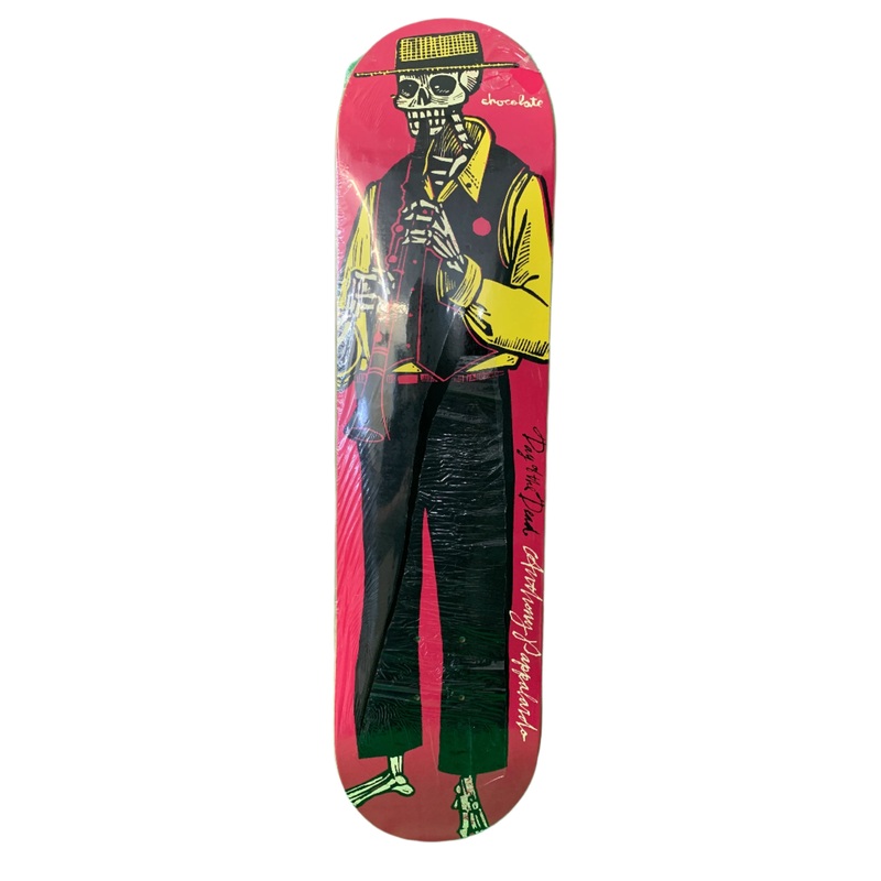 Chocolate Day of the Dead Series Anthony Pappalardo 7.75″ Classic Skateboard Deck