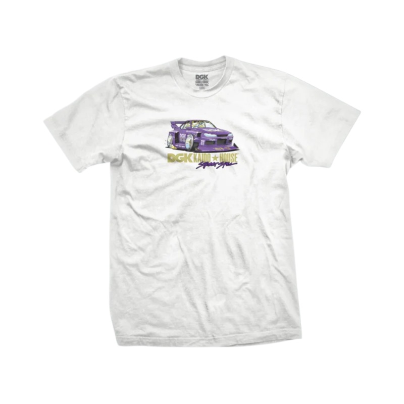 DGK x Kaido House Roulette Racer T-Shirt – White L