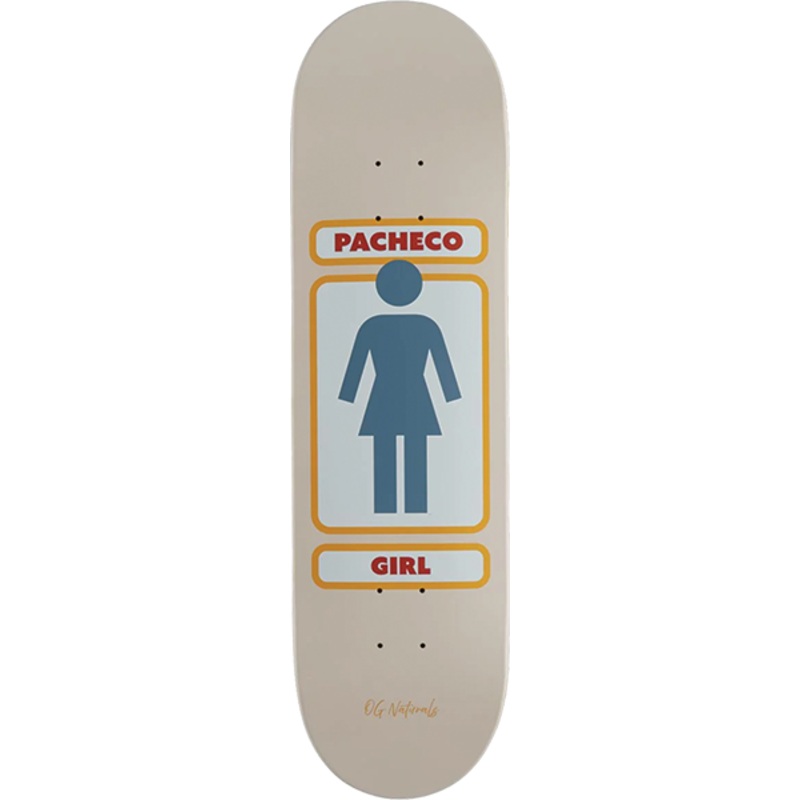 GIRL PACHECO 93 S DECK NATURAL 8.5″