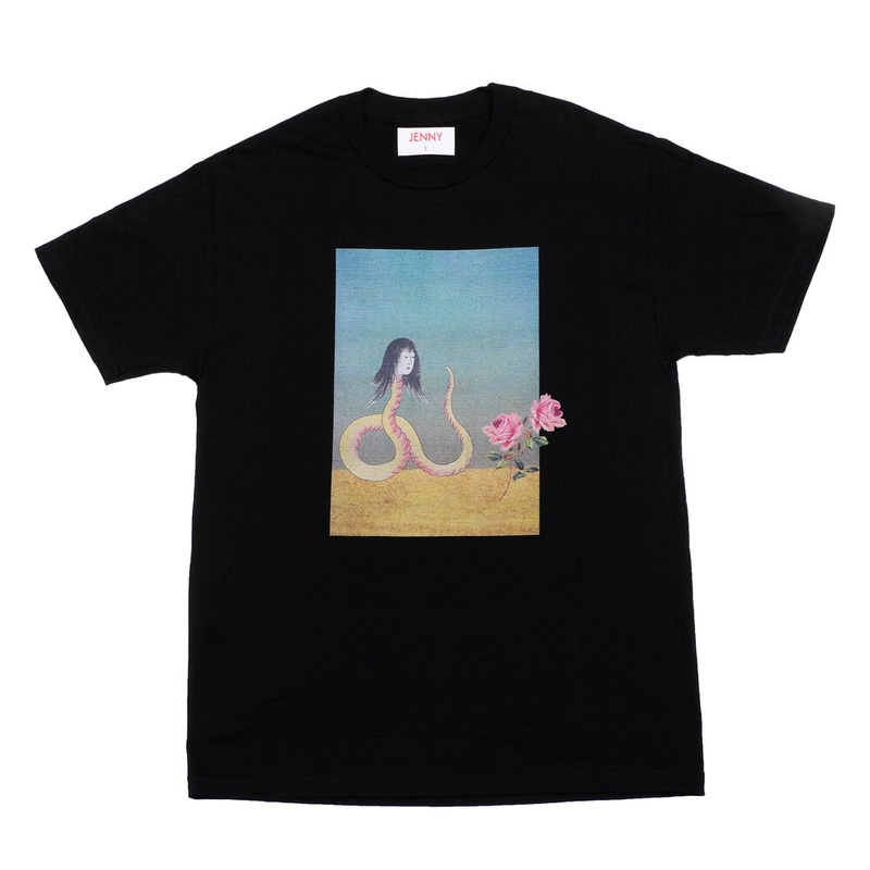 JENNY DESERT ROSE T-SHIRT BLACK MED