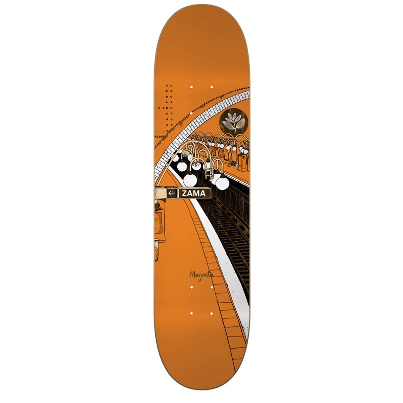 Magenta Skateboards Shogo Zama Metro Series Skateboard Deck 8.25″