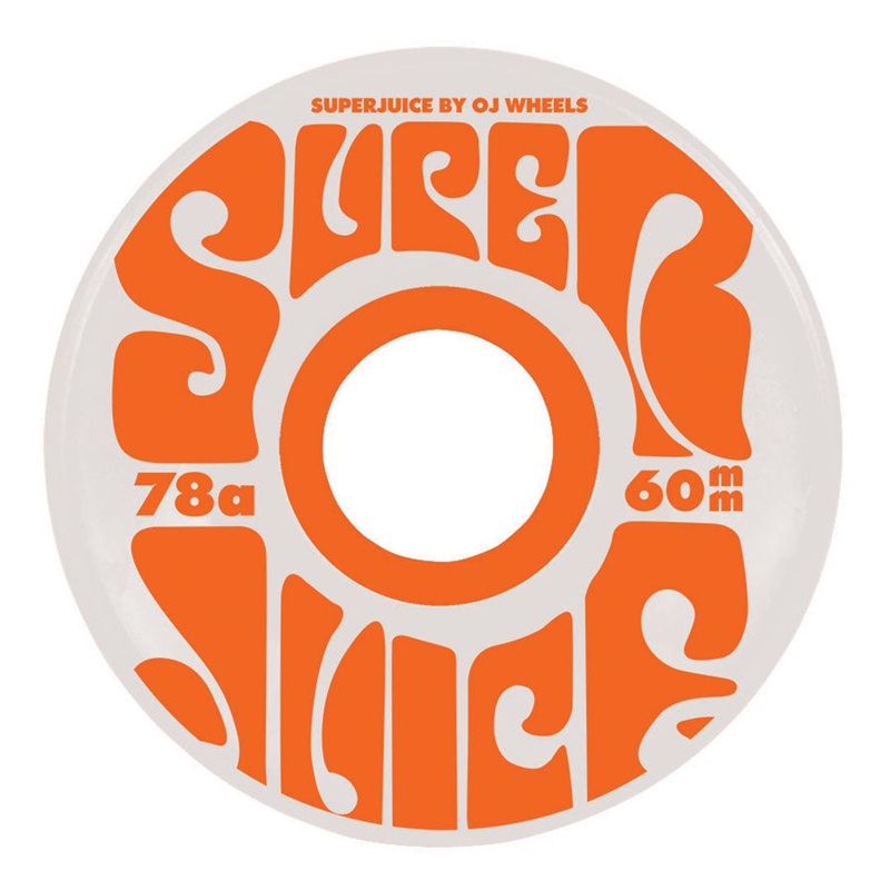 OJs Super Juice 78A Wheels – White Citrus 60mm