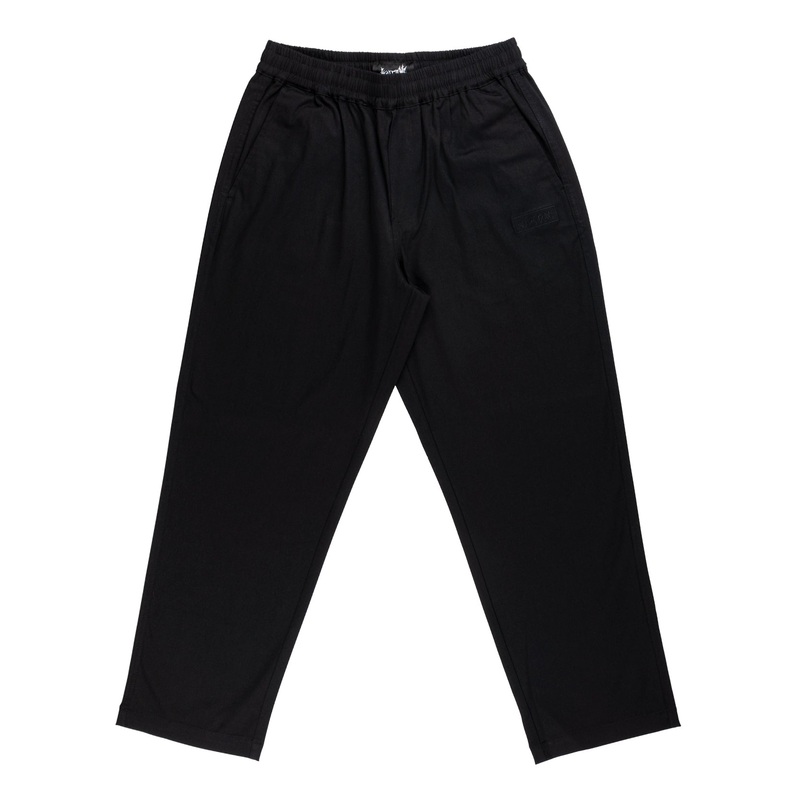 Principal Elastic Waist Twill Pant – Black X-Small