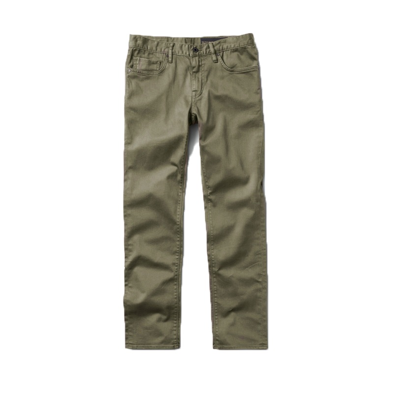 ROARK HIGHWAY 133 5 POCKET PANT MILITARY 2 30