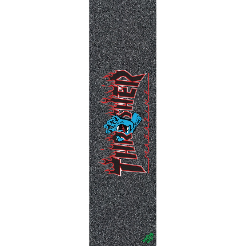 SANTA CRUZ X THRASHER FLAME LOGO MOB SHEET (10″ X 33″)