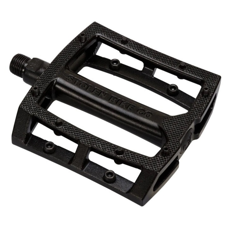 Stolen BMX Throttle Alloy Unsealed Pedals – ED Black