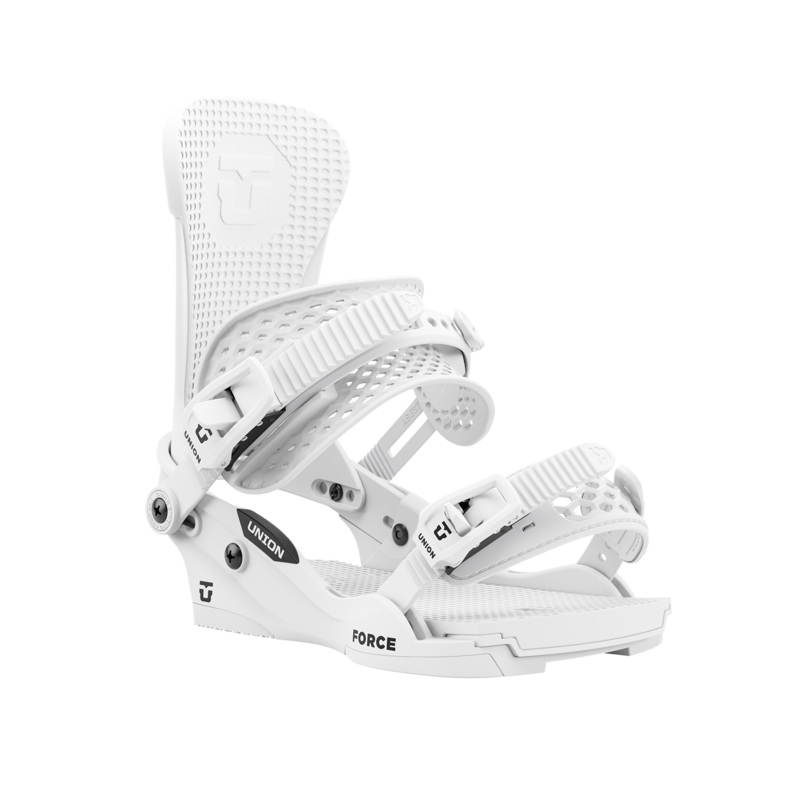 Union Force Classic Snowboard Bindings 2025 – White XS
