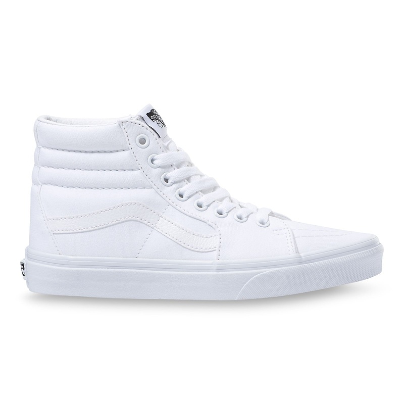 Vans Sk8-Hi (True White) 3.5