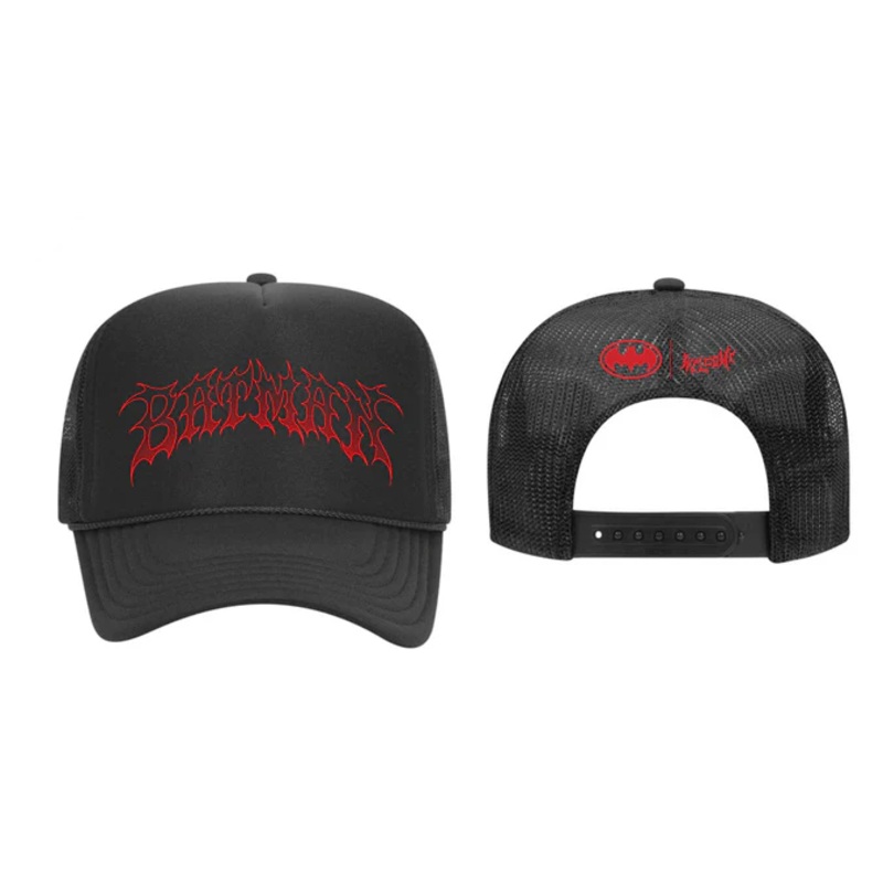 Welcome x Batman Black Trucker Hat