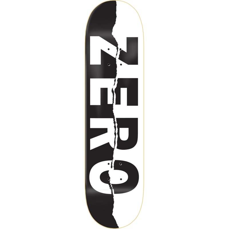 Zero Logo Ripped Army Skateboard Deck – 8.25