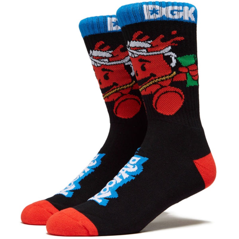 DGK X KOOL-AID SOCKS SMASH BLACK