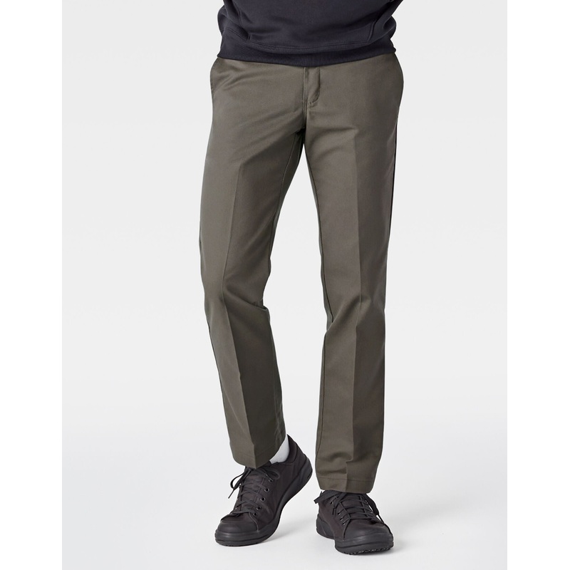 Dickies ’67 Slim Fit Straight Leg Work Pants – Mushroom 26 30 Gray