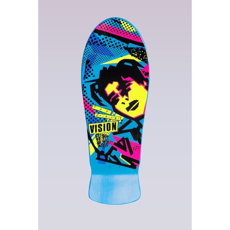 “Double Take” MG Deck – 10″x30″ – Blue (with Krystal Grip)