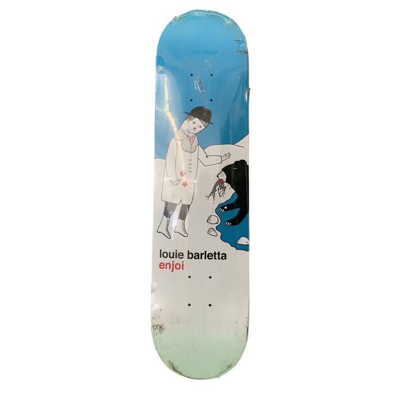 Enjoi Louie Barletta Pond Trade Blue/White 8.1″ Classic Skateboard Deck