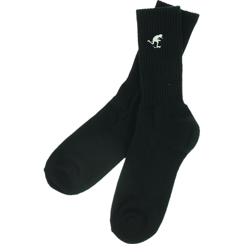 FOUND PUSH CREW SOCK BLACK S 1pr