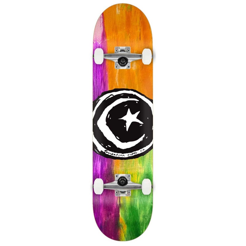 FOUNDATION COMPLETE STAR & MOON DYED (8″) 8″