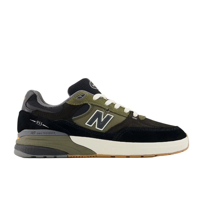 NEW BALANCE ANDREW REYNOLDS 933 BLACK/DARK OLIVE 8