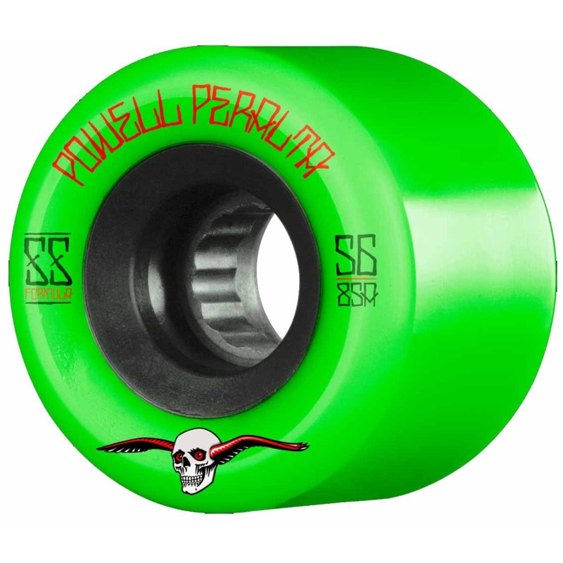 POWELL-PERALTA WHEELS G-SLIDES CRUISER GREEN 85A (56MM/59MM) 56MM