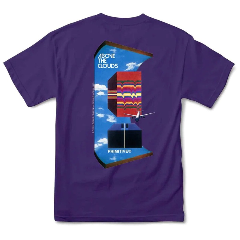 Primitive Above Purple S/s Shirt XS