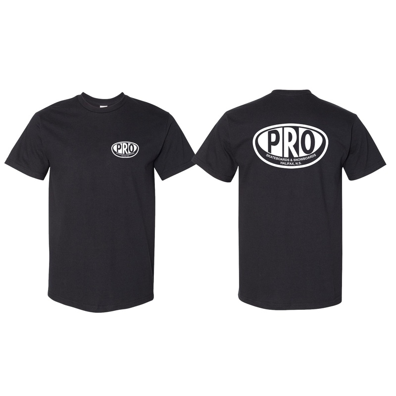 Pro Skates Classic Proval T-Shirt – Black/White Small