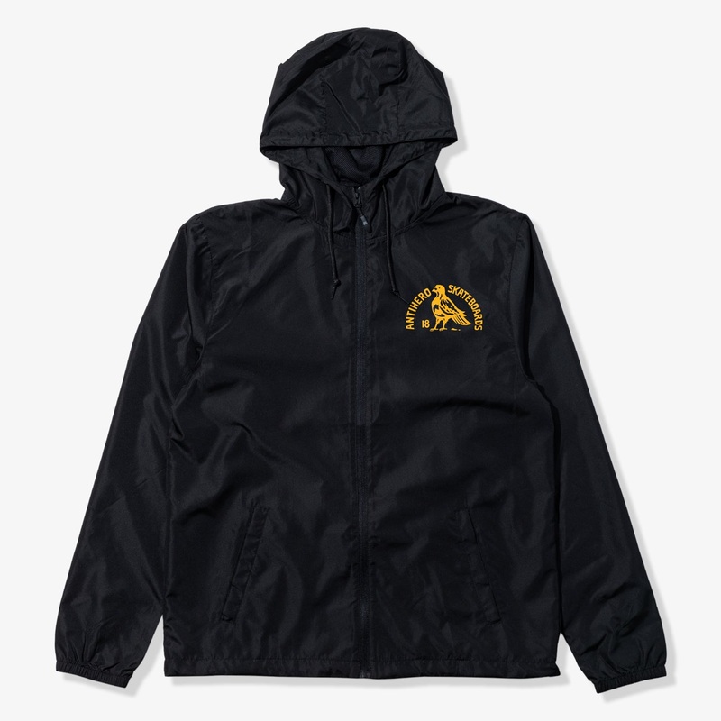 Rock Dove Zip Up Jacket (Black/Yellow) SMALL