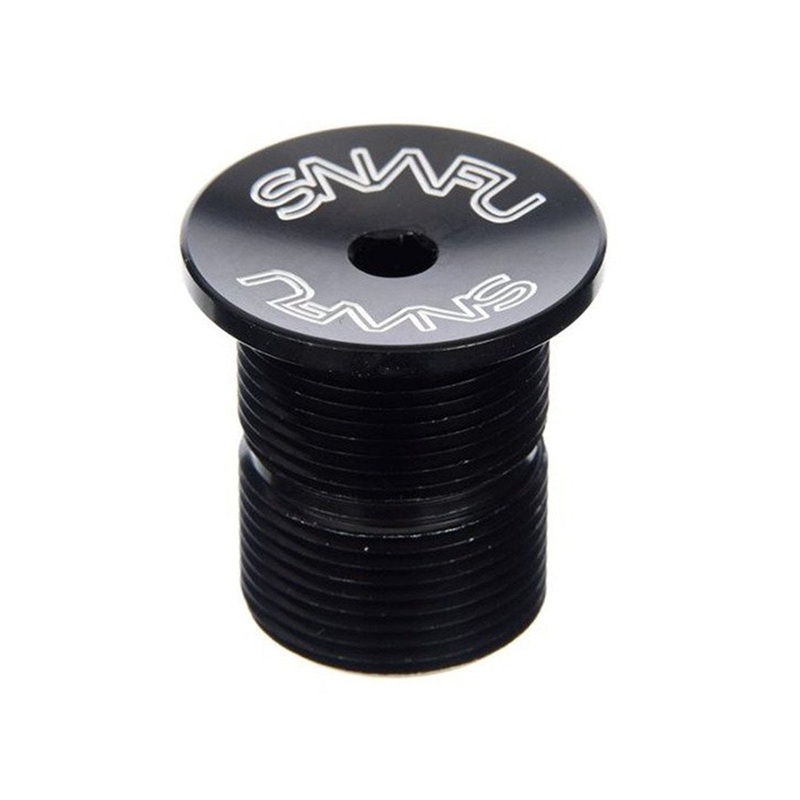 Snafu BMX Threaded Fork Top Cap – Black