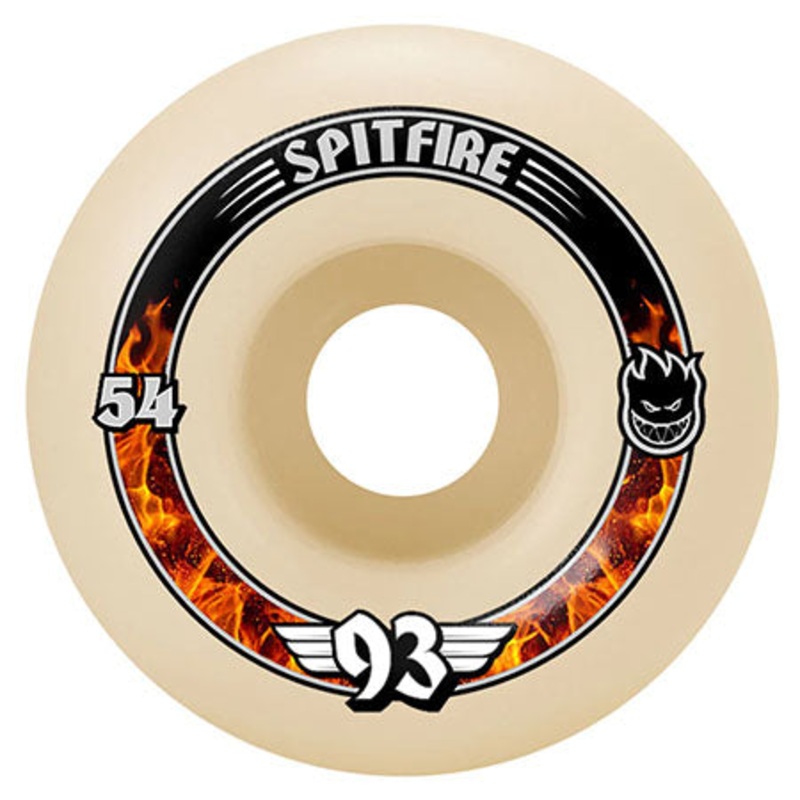 SPITFIRE WHEELS FORMULA FOUR SOFT SLIDERS 93DU RADIAL (54MM) 54MM