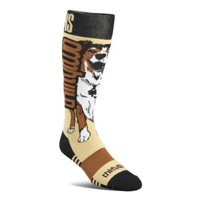 ThirtyTwo Men’s Signature Merino x Stevens Sock S