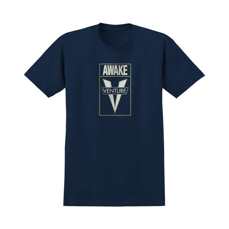 Venture Awake T-Shirt M True Navy/Green/White